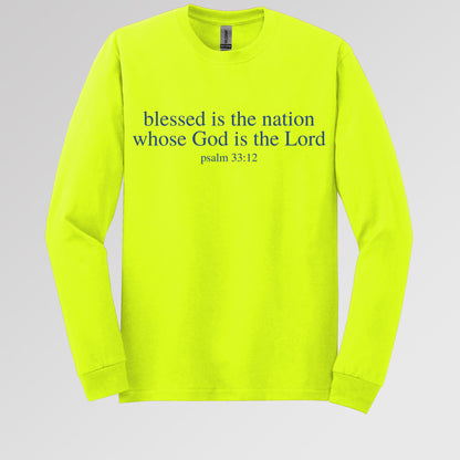Blessed Is The Nation Whose God Is The Lord Psalm 33.12 03