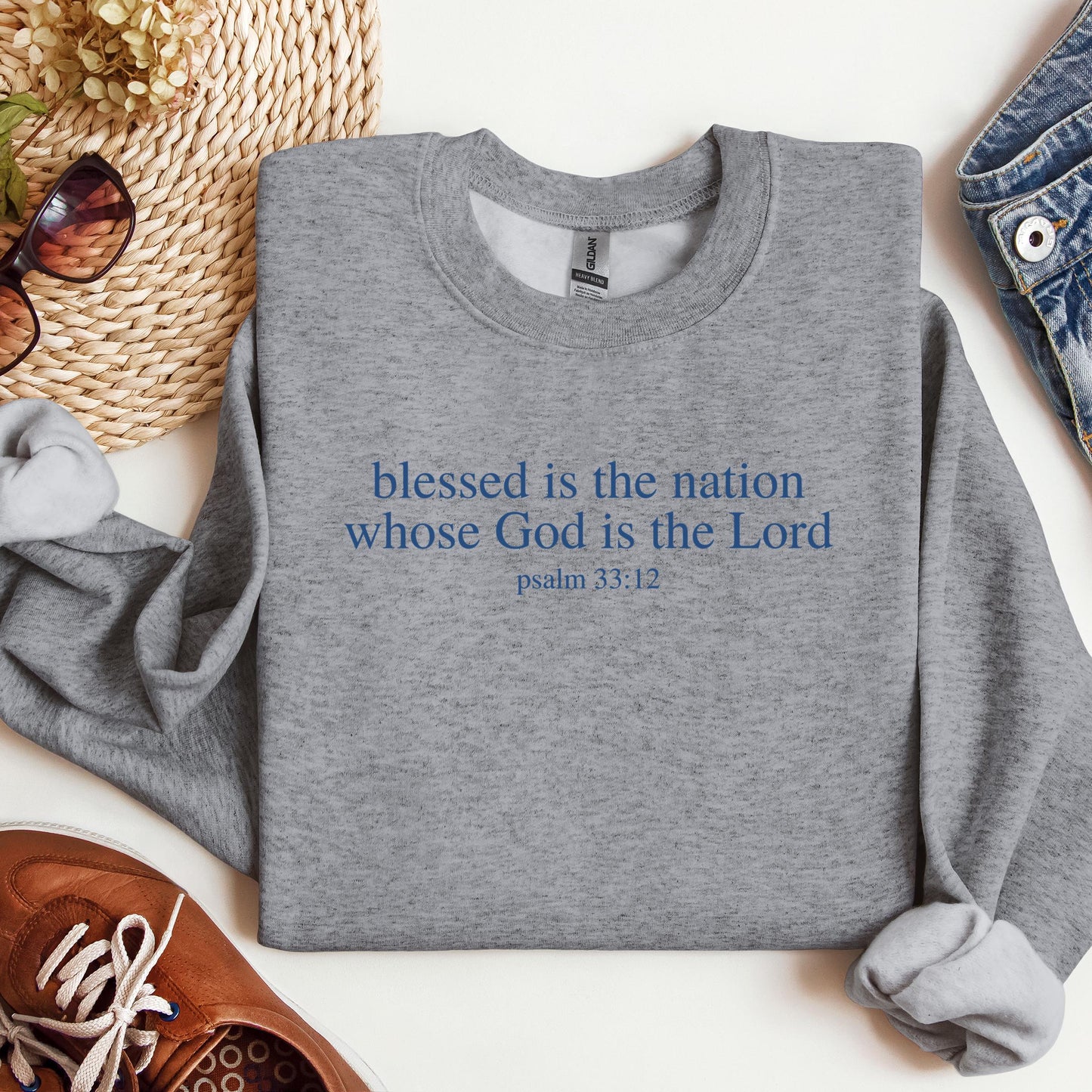 Blessed Is The Nation Whose God Is The Lord Psalm 33.12 03