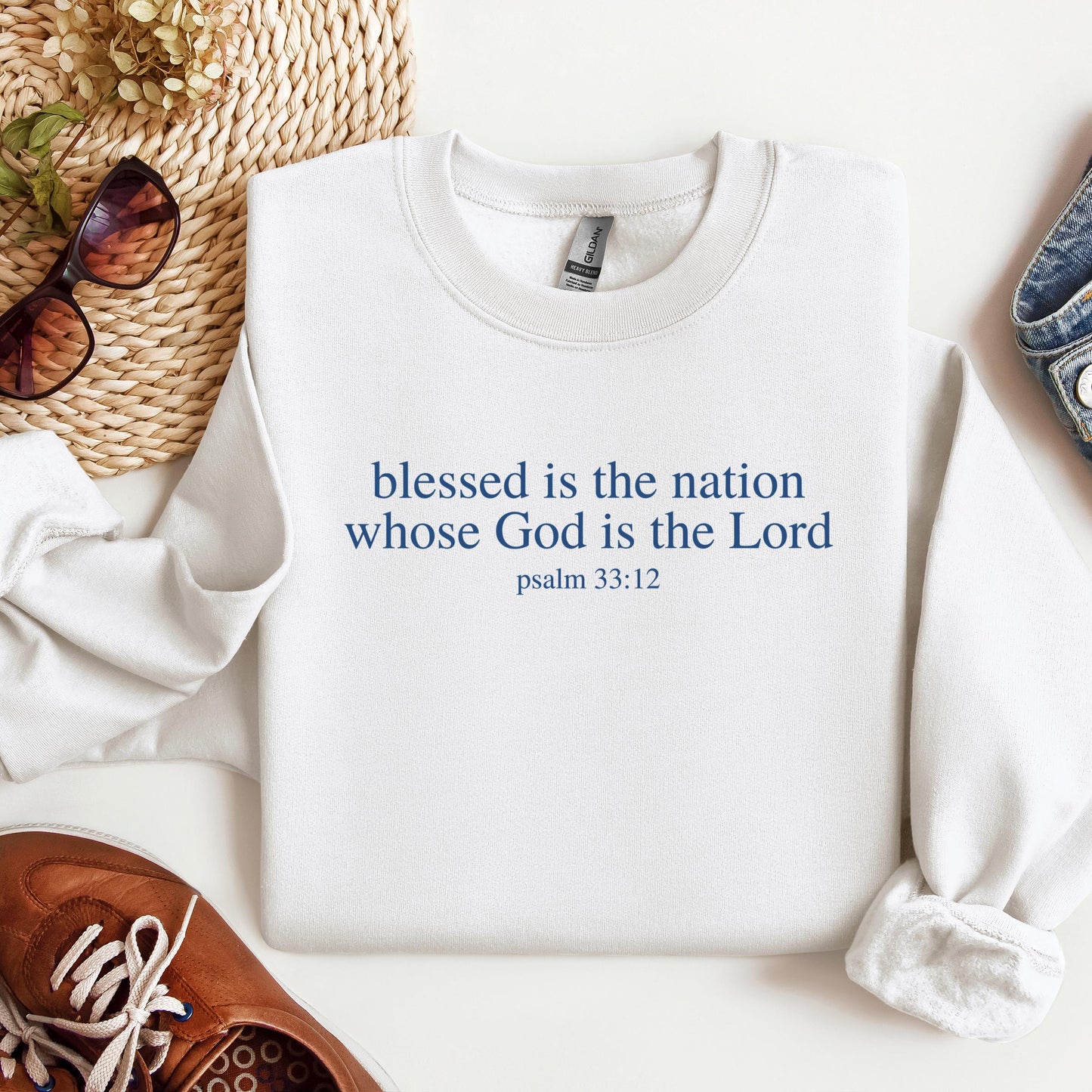 Blessed Is The Nation Whose God Is The Lord Psalm 33.12 03