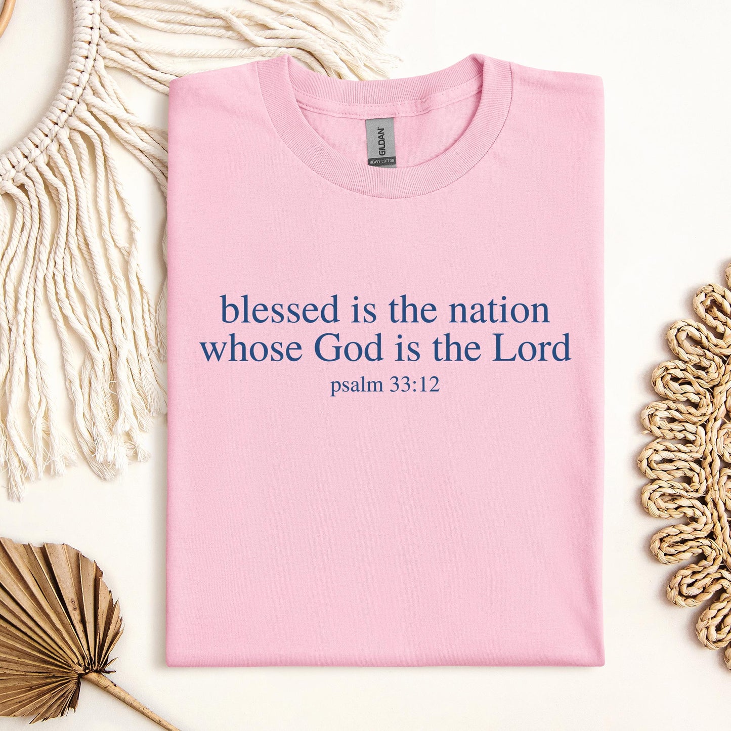 Blessed Is The Nation Whose God Is The Lord Psalm 33.12 03