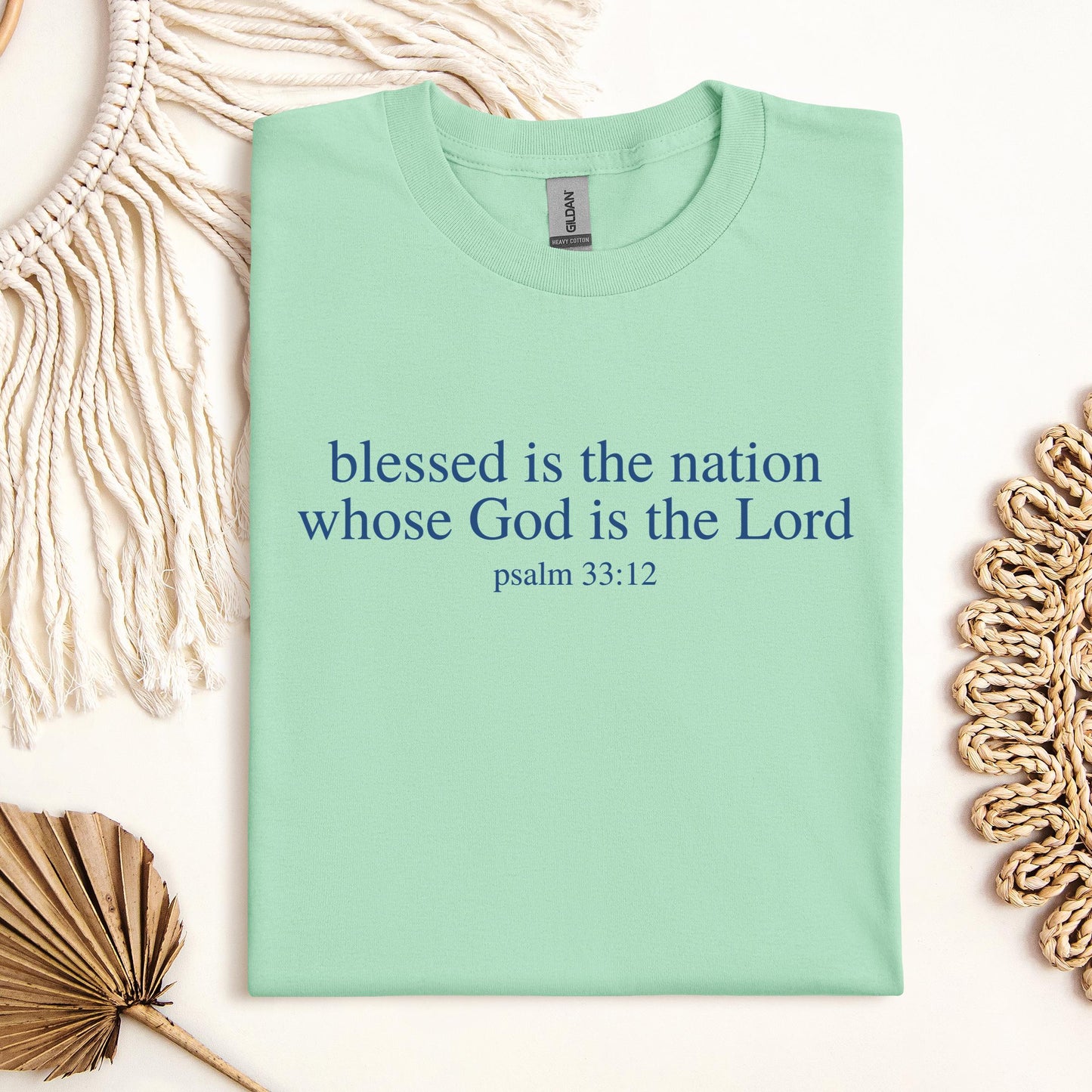 Blessed Is The Nation Whose God Is The Lord Psalm 33.12 03