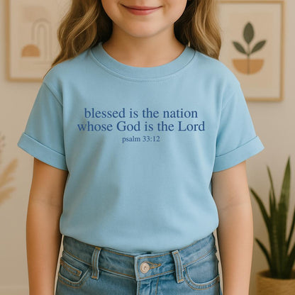 Blessed Is The Nation Whose God Is The Lord Psalm 33.12 03
