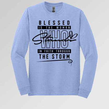 Blessed Is The Woman Who Stands In Faith Through The Storm 01