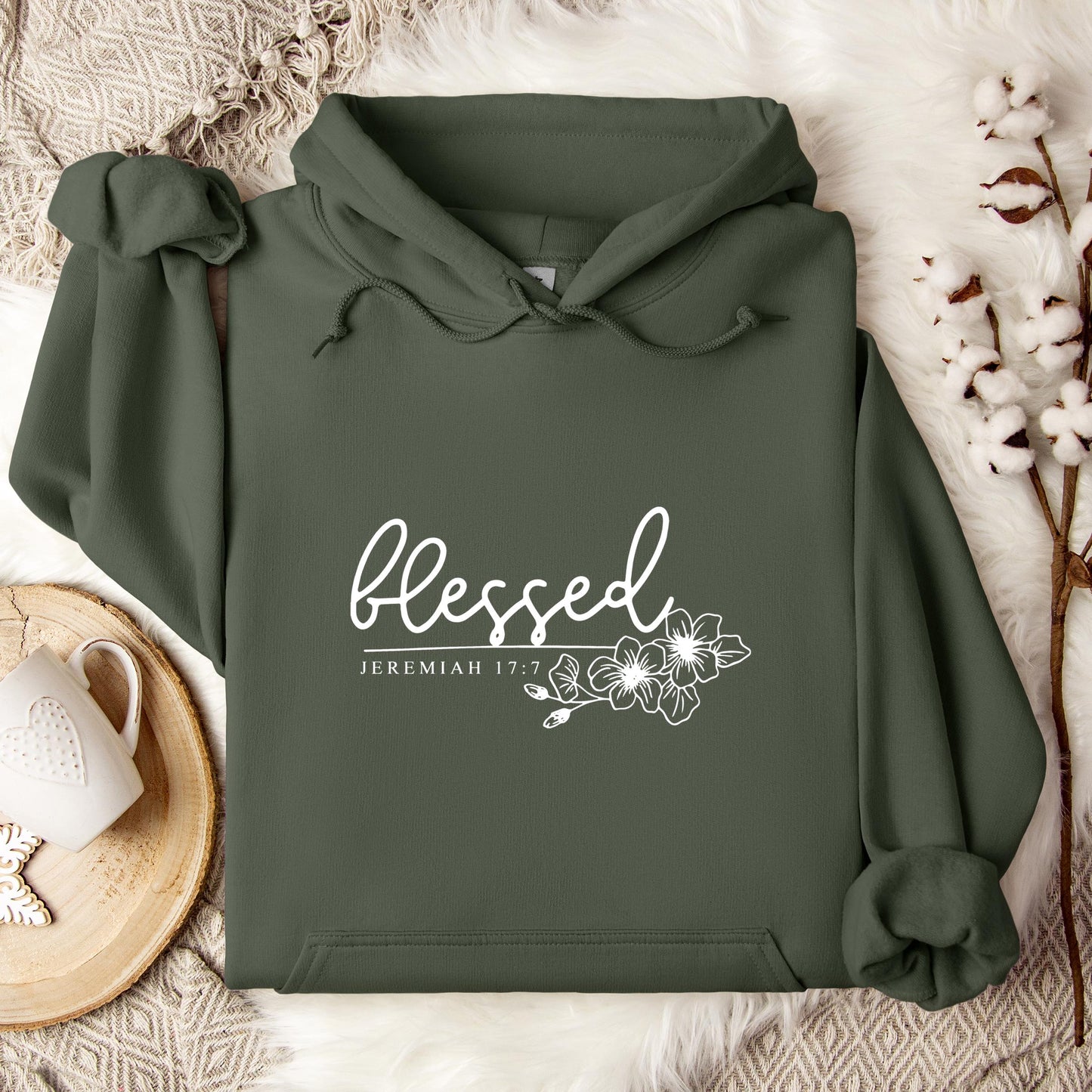 Blessed Jeremiah 17.7 Hoodie