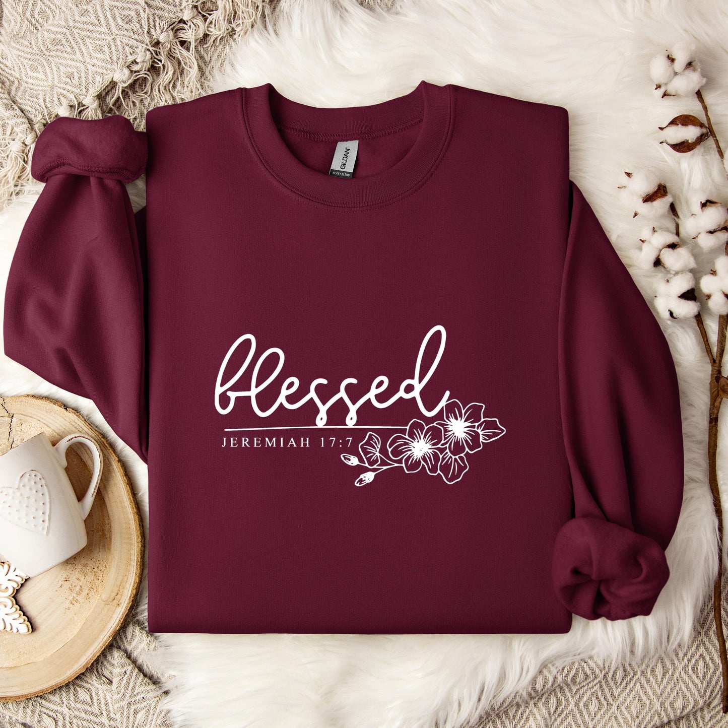 Blessed Jeremiah 17.7 Sweatshirt
