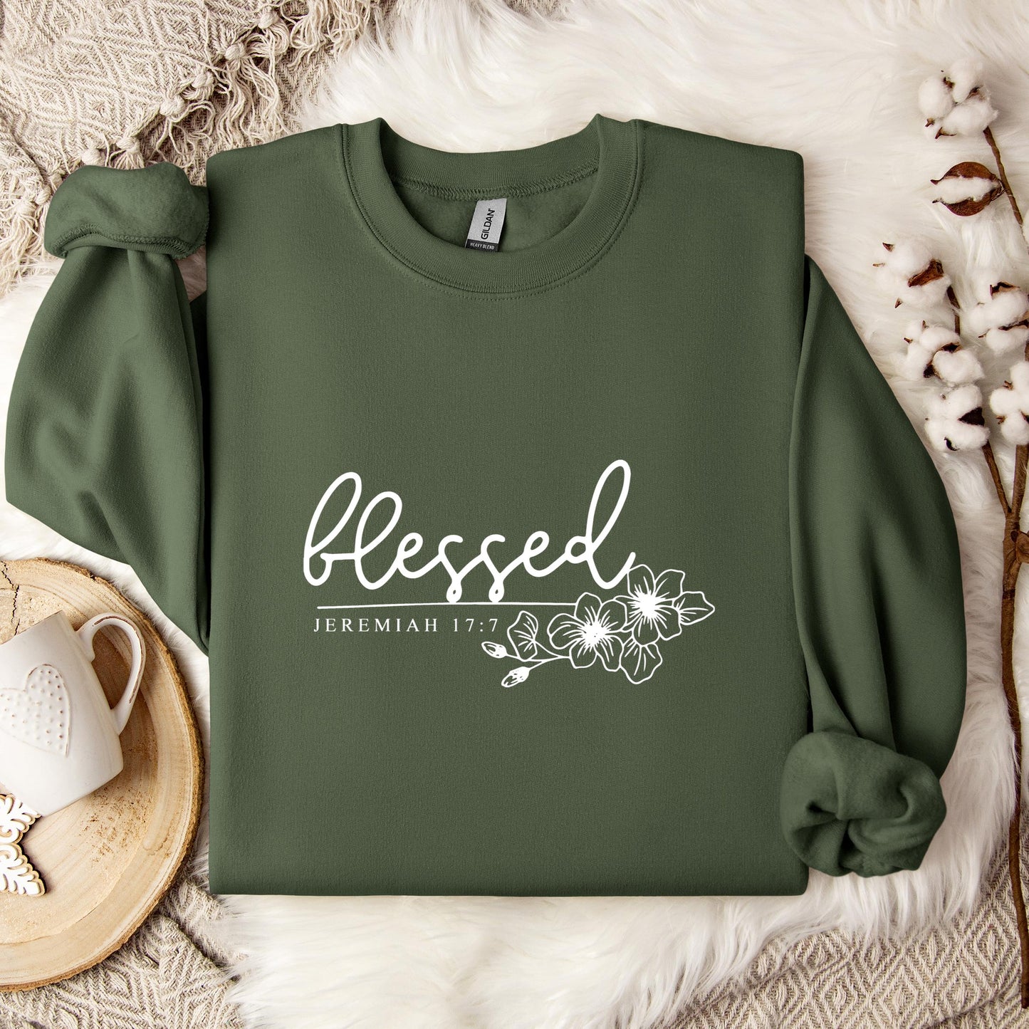 Blessed Jeremiah 17.7 Sweatshirt