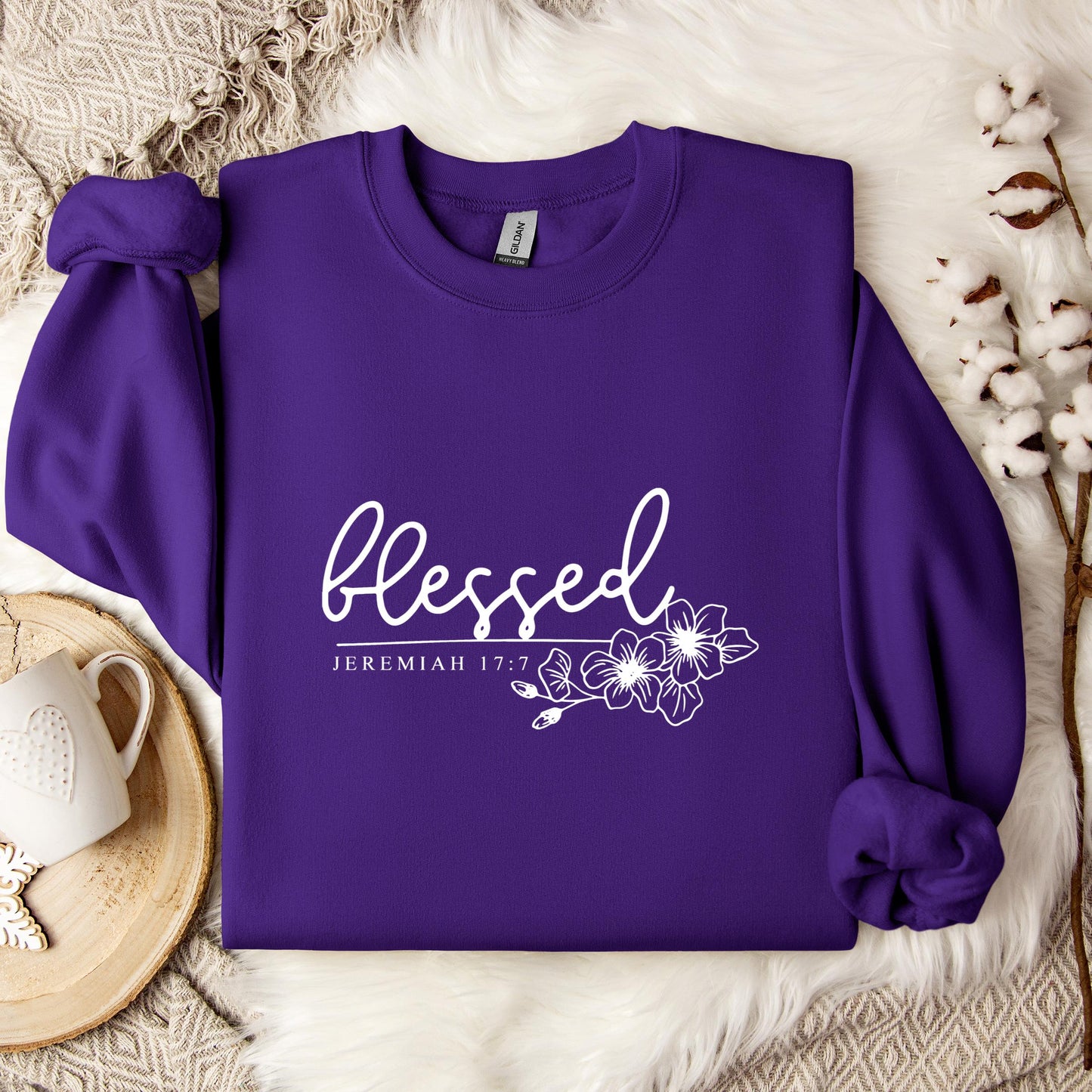 Blessed Jeremiah 17.7 Sweatshirt