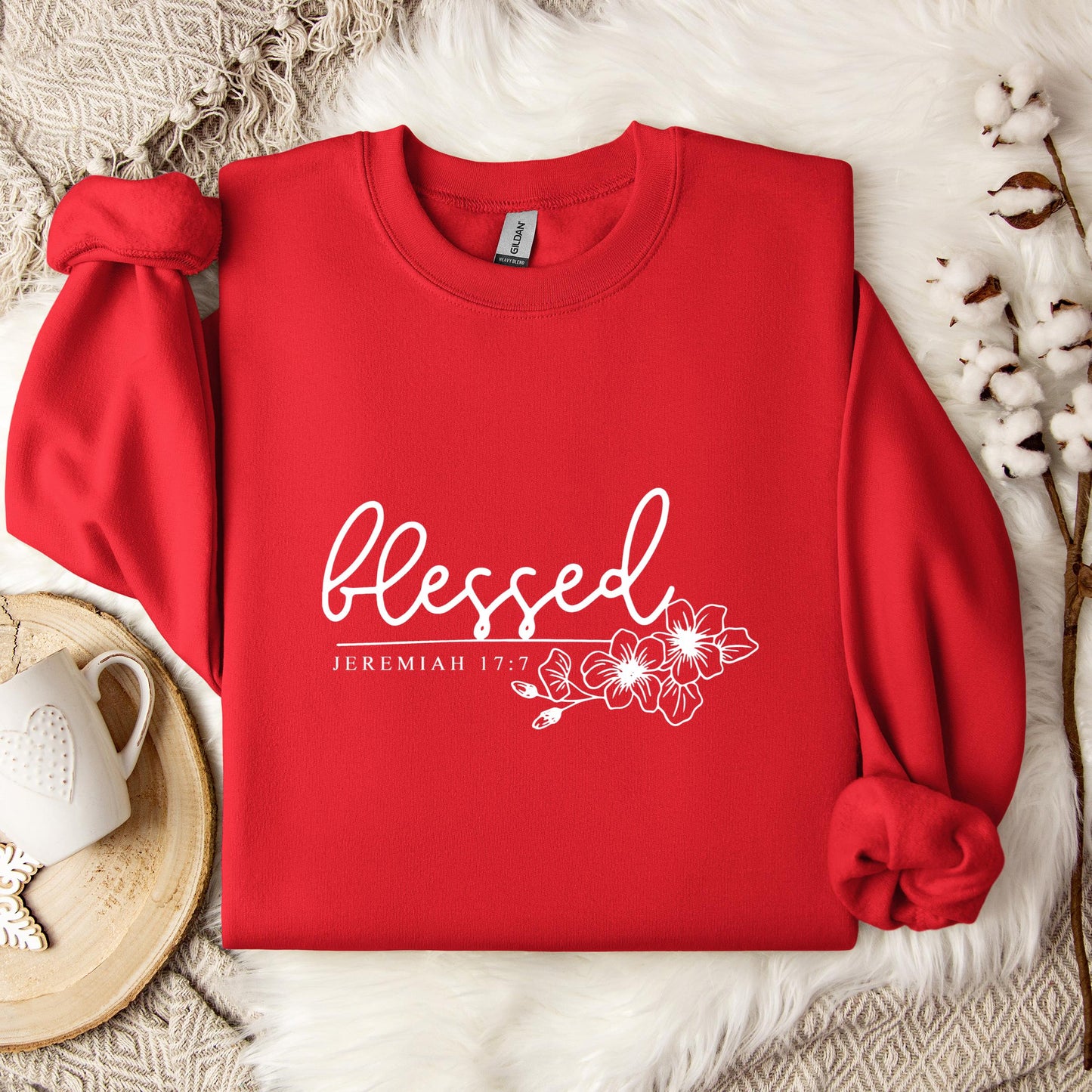 Blessed Jeremiah 17.7 Sweatshirt
