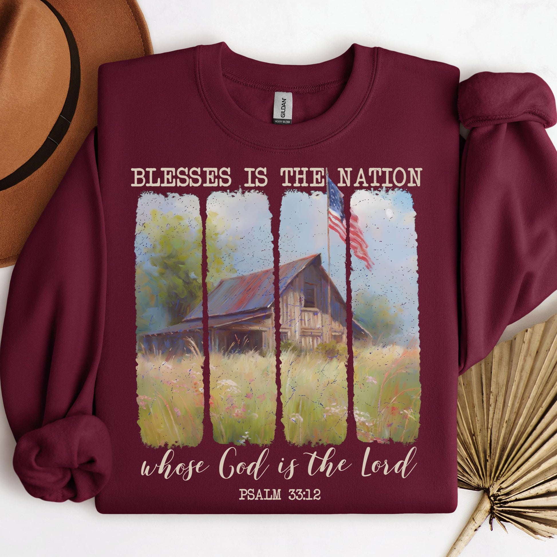 Blessed is the nation whose God is the Lord PSALM 33.12 01