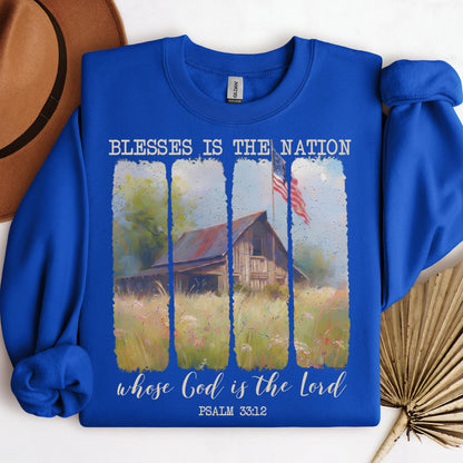 Blessed is the nation whose God is the Lord PSALM 33.12 01