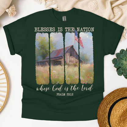 Blessed is the nation whose God is the Lord PSALM 33.12 01