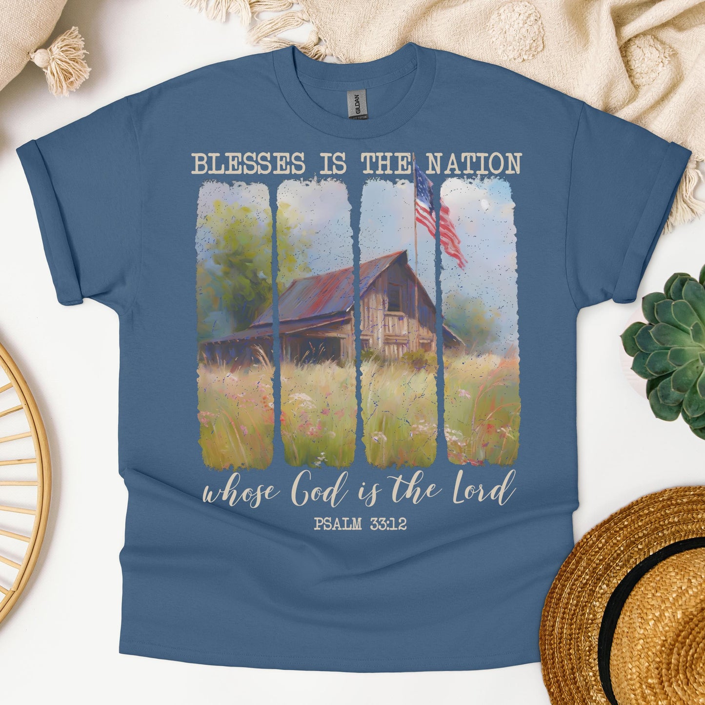 Blessed is the nation whose God is the Lord PSALM 33.12 01