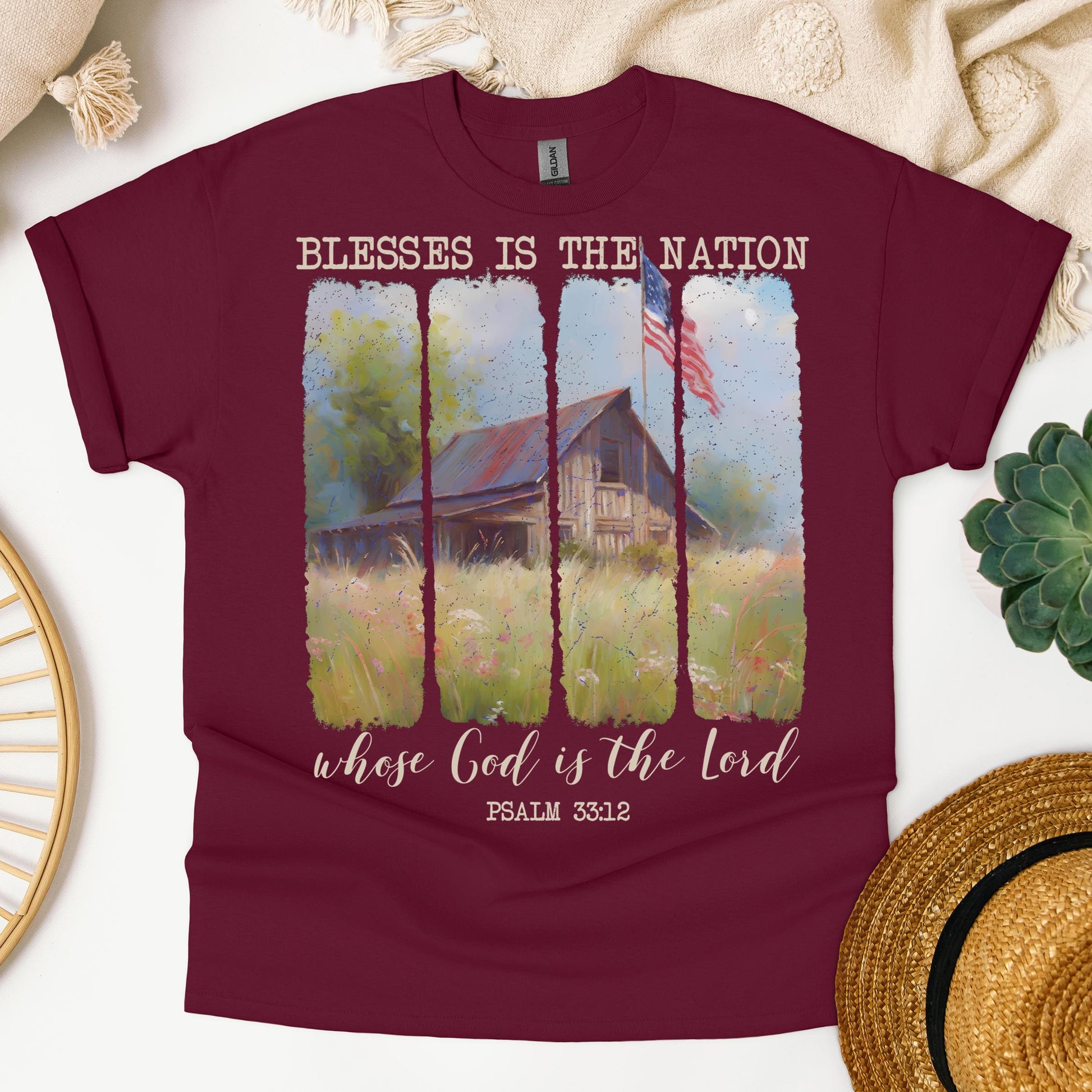 Blessed is the nation whose God is the Lord PSALM 33.12 01