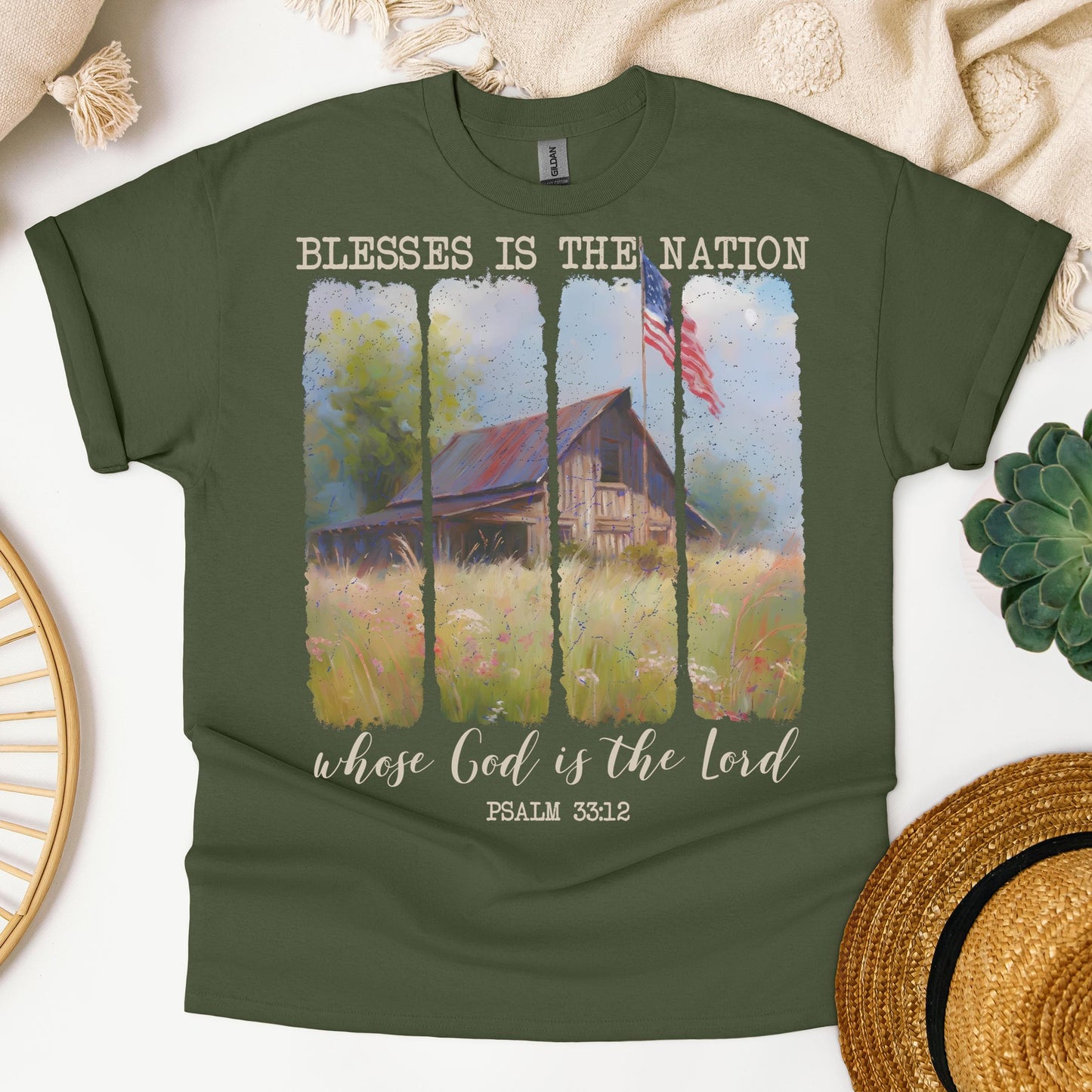 Blessed is the nation whose God is the Lord PSALM 33.12 01