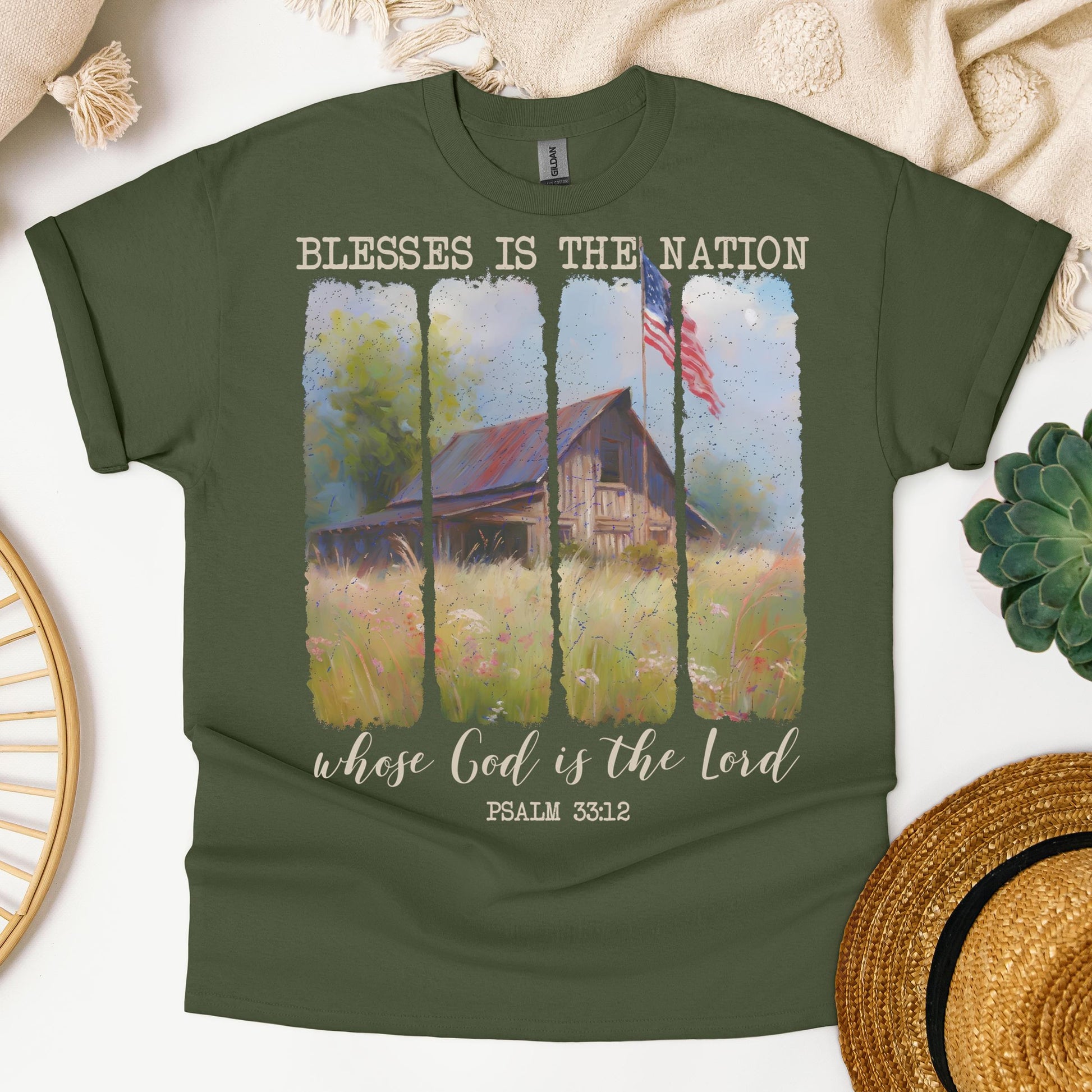 Blessed is the nation whose God is the Lord PSALM 33.12 01