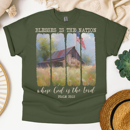 Blessed is the nation whose God is the Lord PSALM 33.12 01