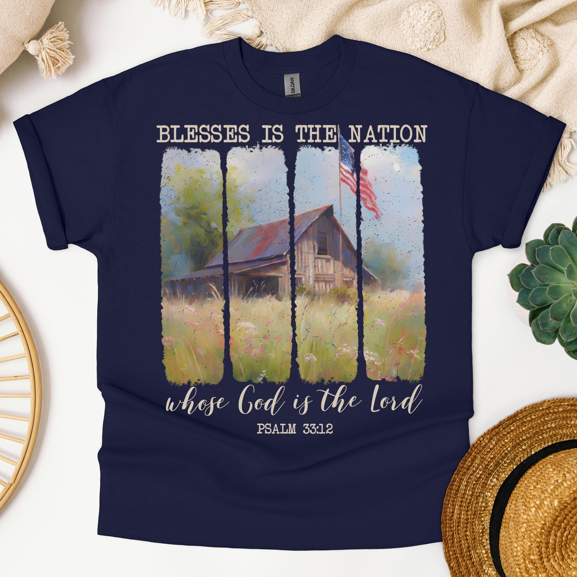 Blessed is the nation whose God is the Lord PSALM 33.12 01