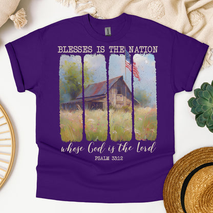Blessed is the nation whose God is the Lord PSALM 33.12 01