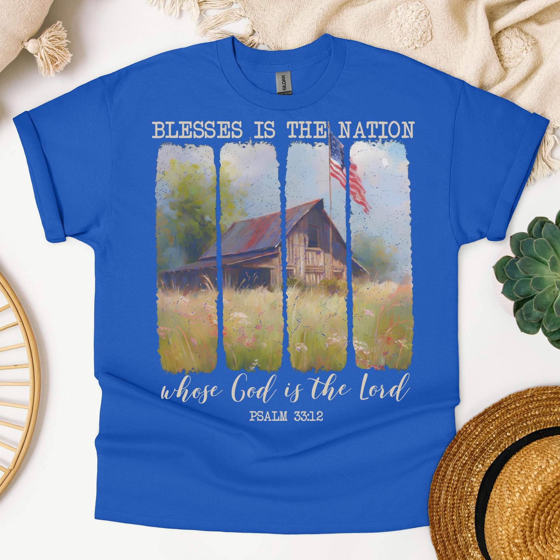 Blessed is the nation whose God is the Lord PSALM 33.12 01