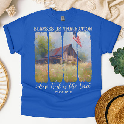 Blessed is the nation whose God is the Lord PSALM 33.12 01