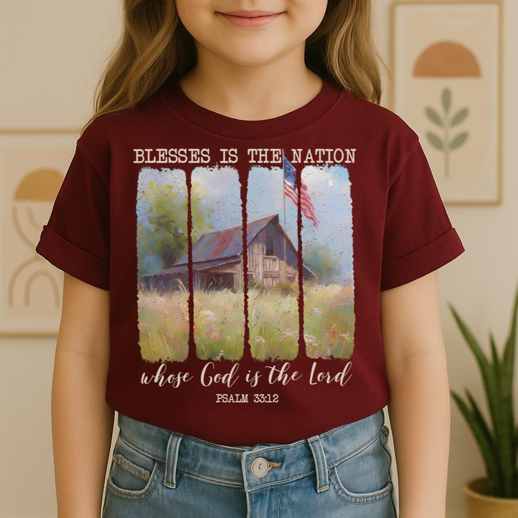 Blessed is the nation whose God is the Lord PSALM 33.12 01