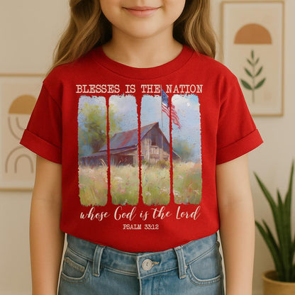 Blessed is the nation whose God is the Lord PSALM 33.12 01