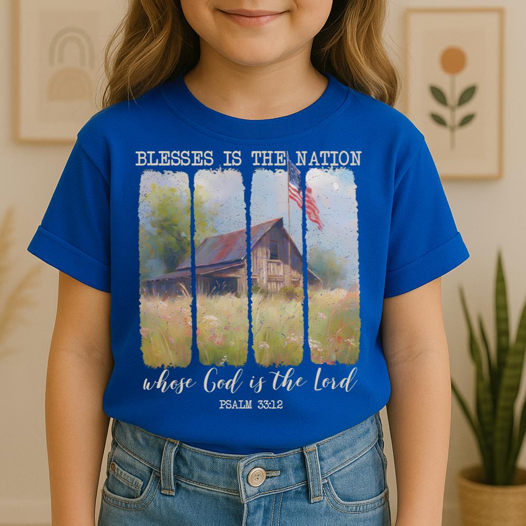Blessed is the nation whose God is the Lord PSALM 33.12 01