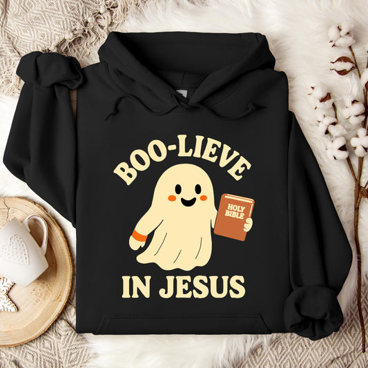 Boo-Lieve In Jesus Hoodie