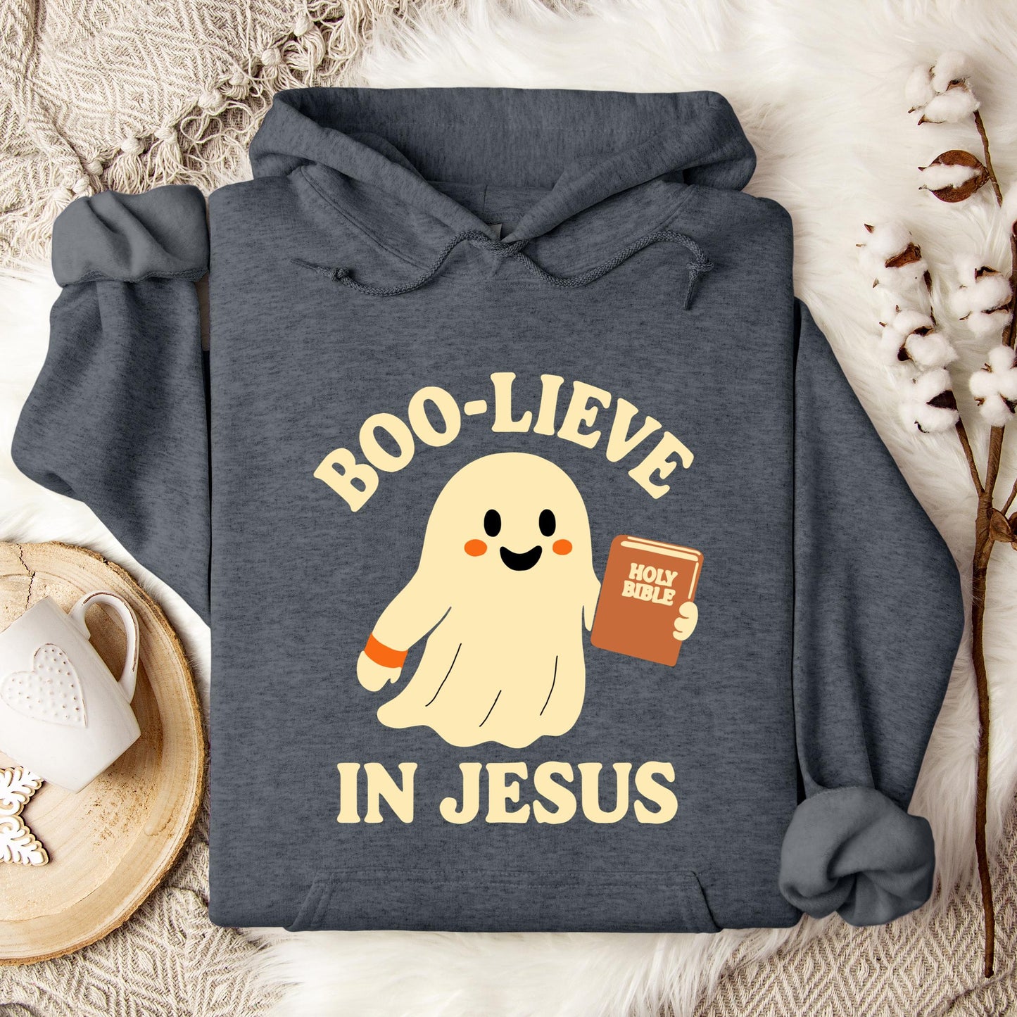 Boo-Lieve In Jesus Hoodie