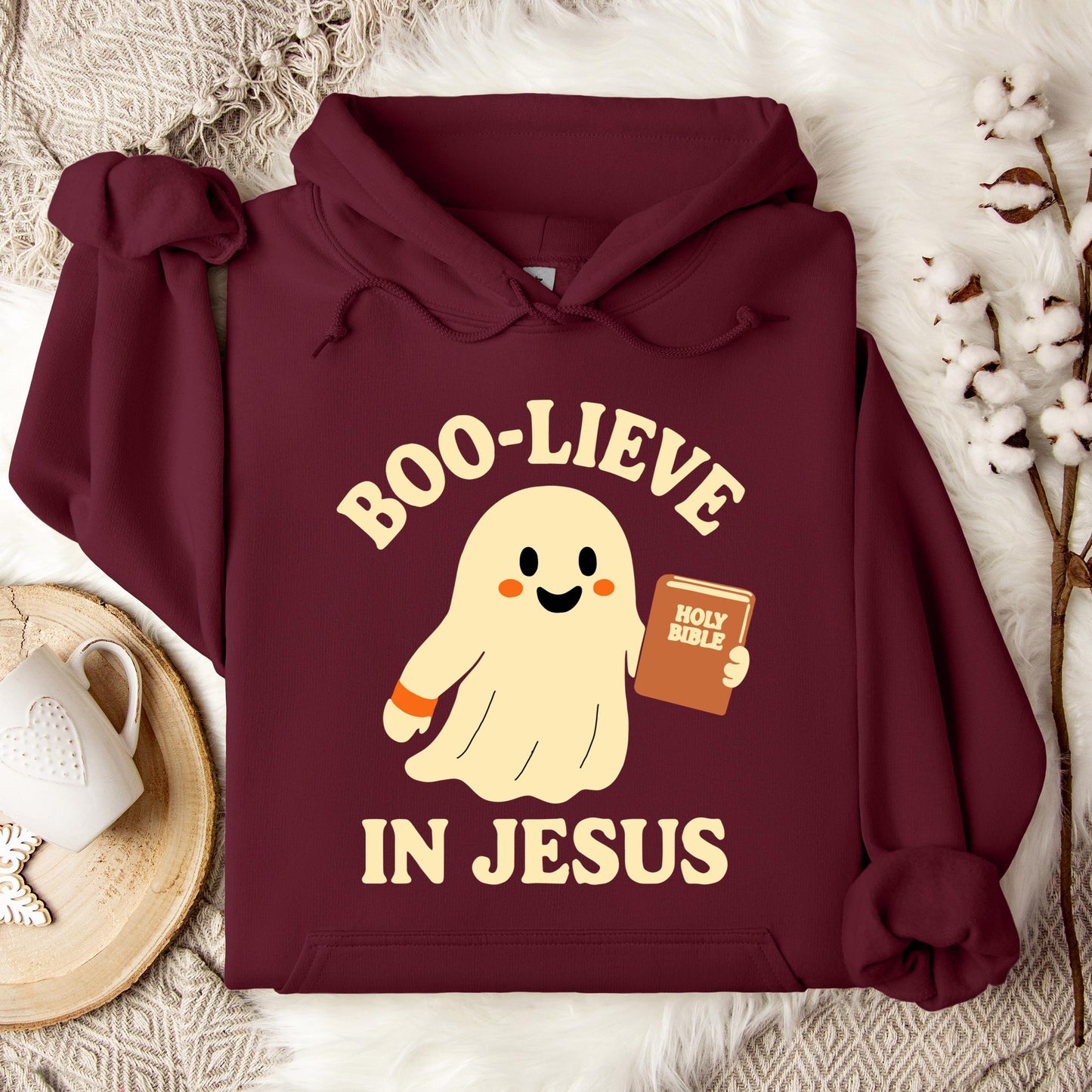 Boo-Lieve In Jesus Hoodie