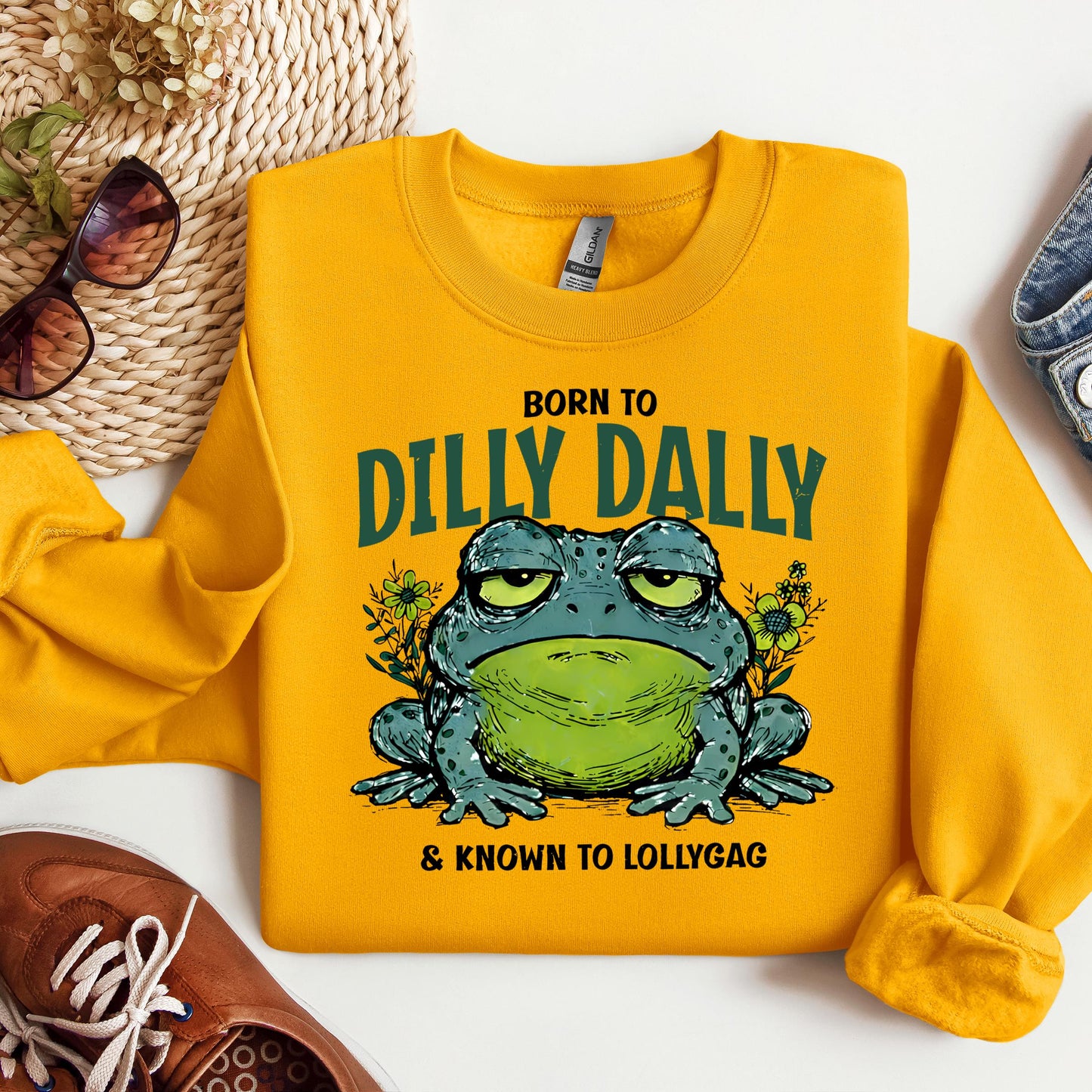 Born To Dilly Dally & Known To Lollygag 001