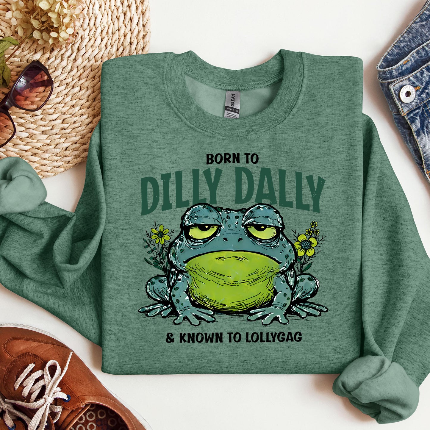 Born To Dilly Dally & Known To Lollygag 001