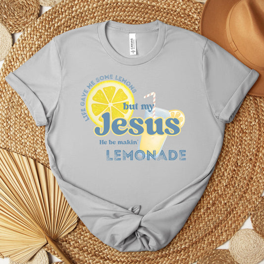 But My Jesus He Be Making Lemonade Premium T-shirt