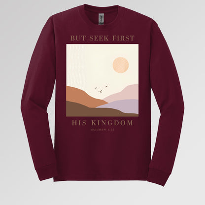 But Seek First His Kingdom Matthew 6.33 01