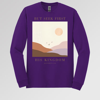 But Seek First His Kingdom Matthew 6.33 01