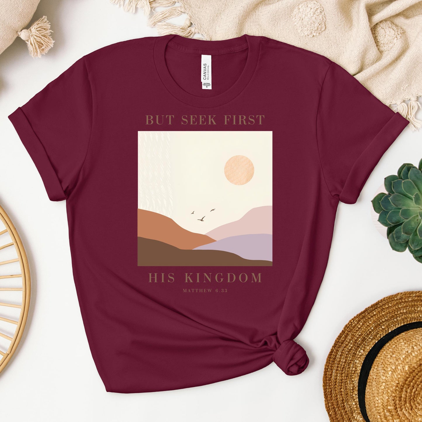But Seek First His Kingdom Matthew 6.33 01