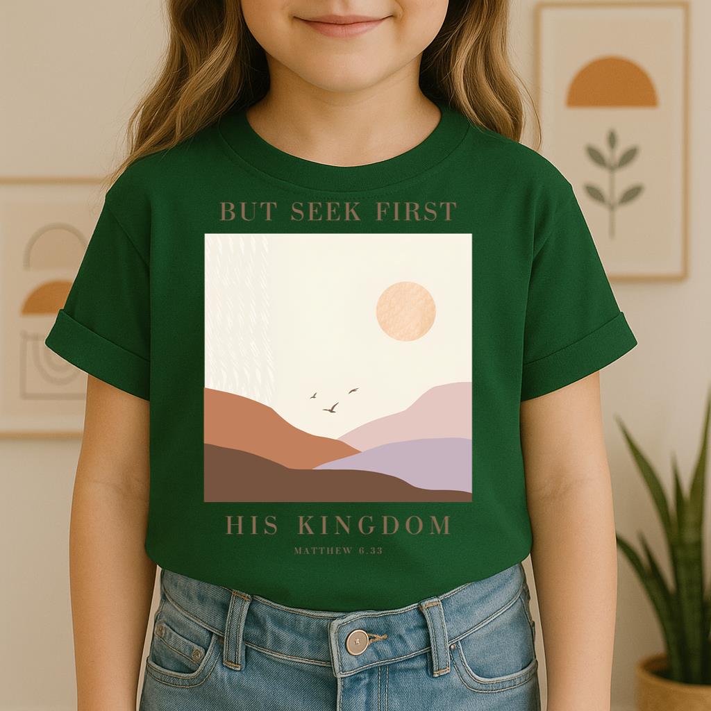 But Seek First His Kingdom Matthew 6.33 01