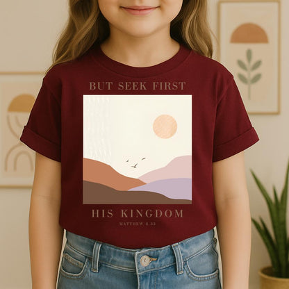 But Seek First His Kingdom Matthew 6.33 01
