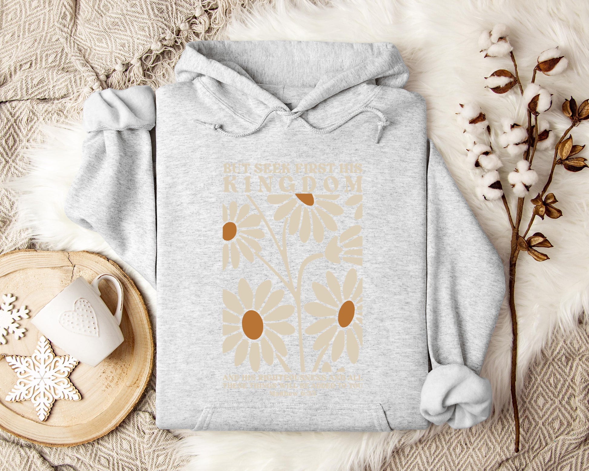 But Seek First His Kingdom Matthew 6.33 Hoodie