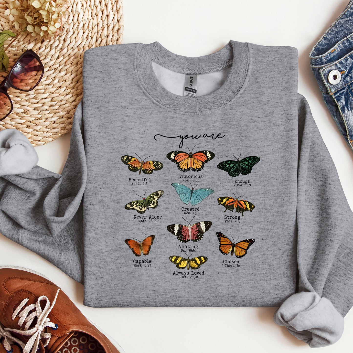 Butterflies Bible Verse