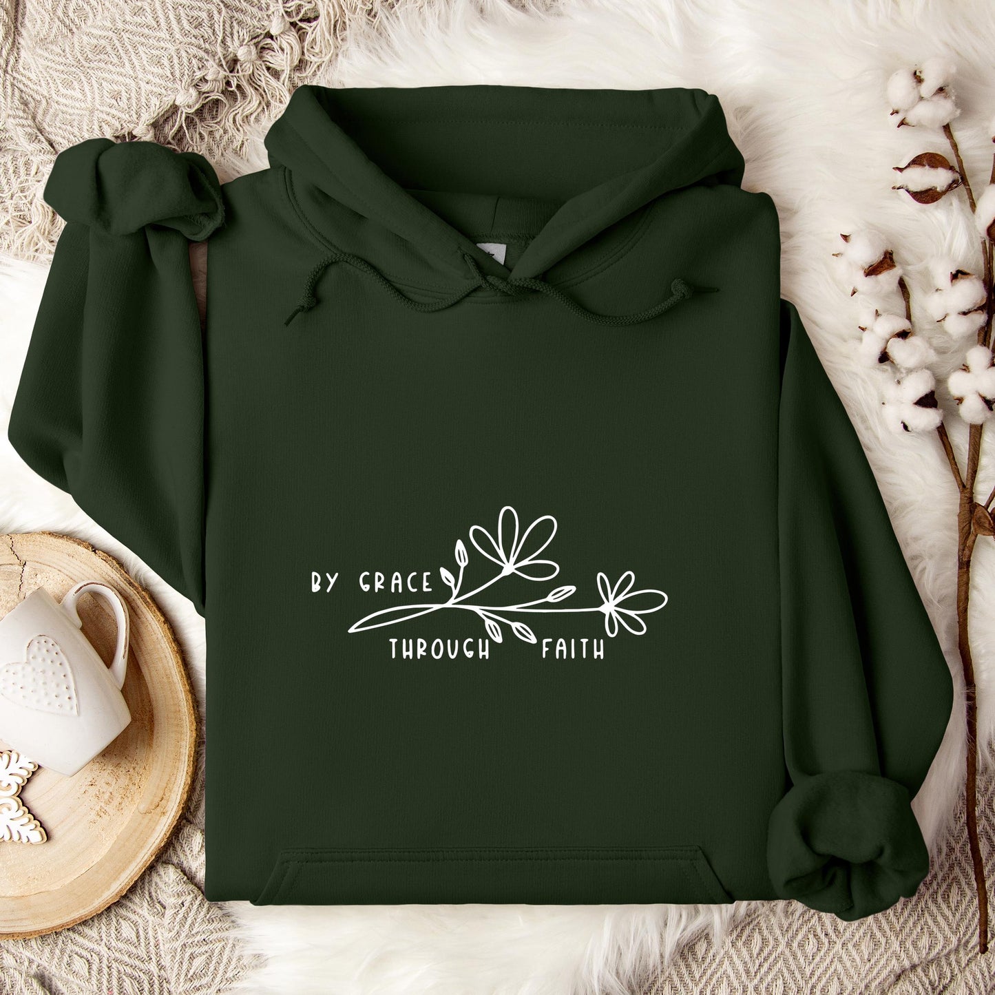 By Grace Through Faith Hoodie