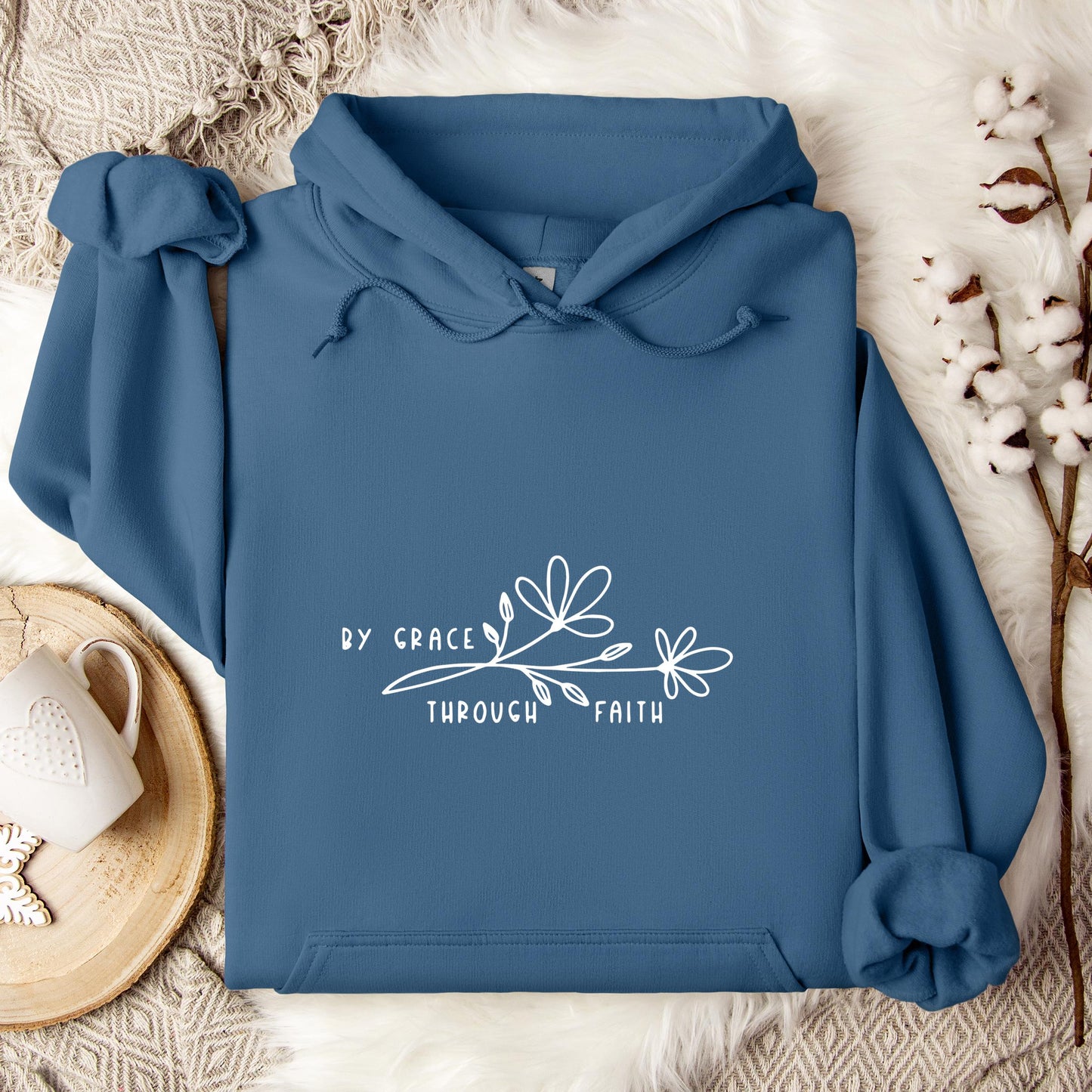 By Grace Through Faith Hoodie