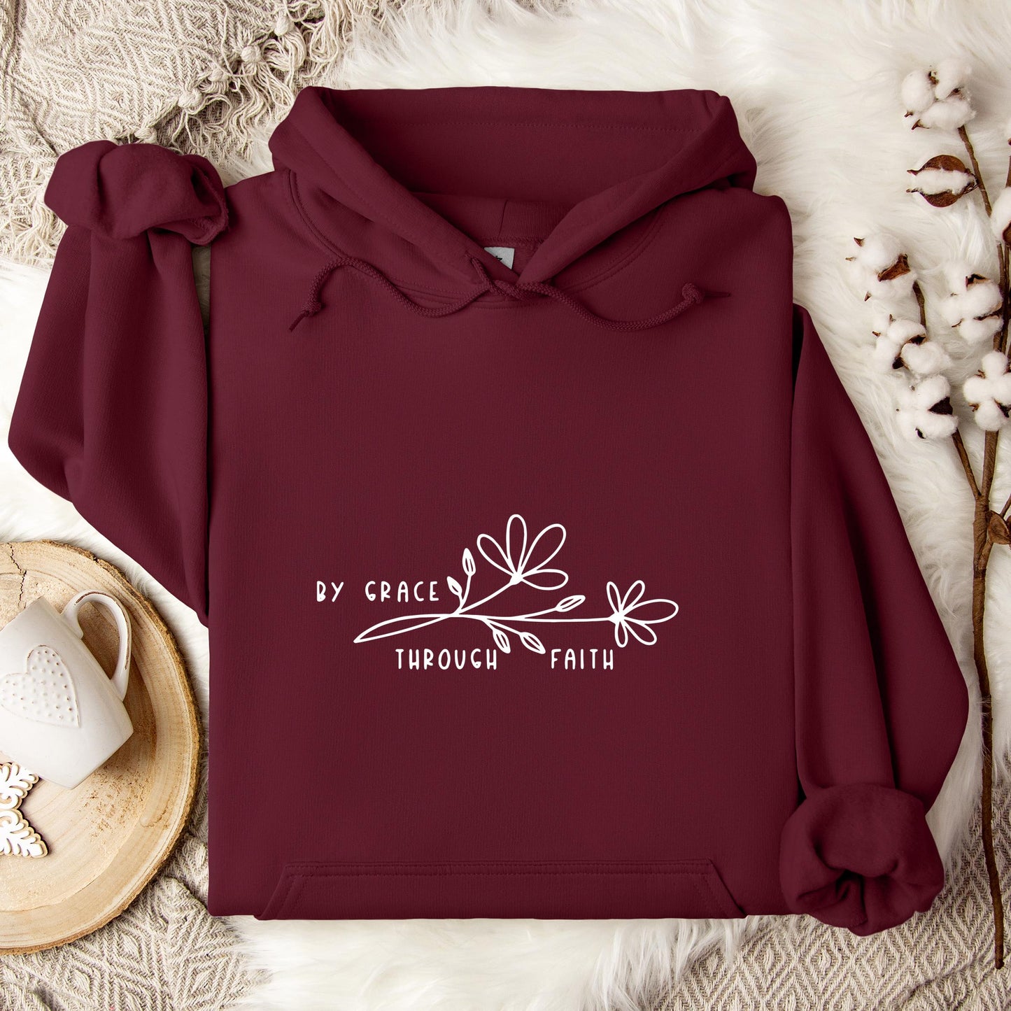 By Grace Through Faith Hoodie