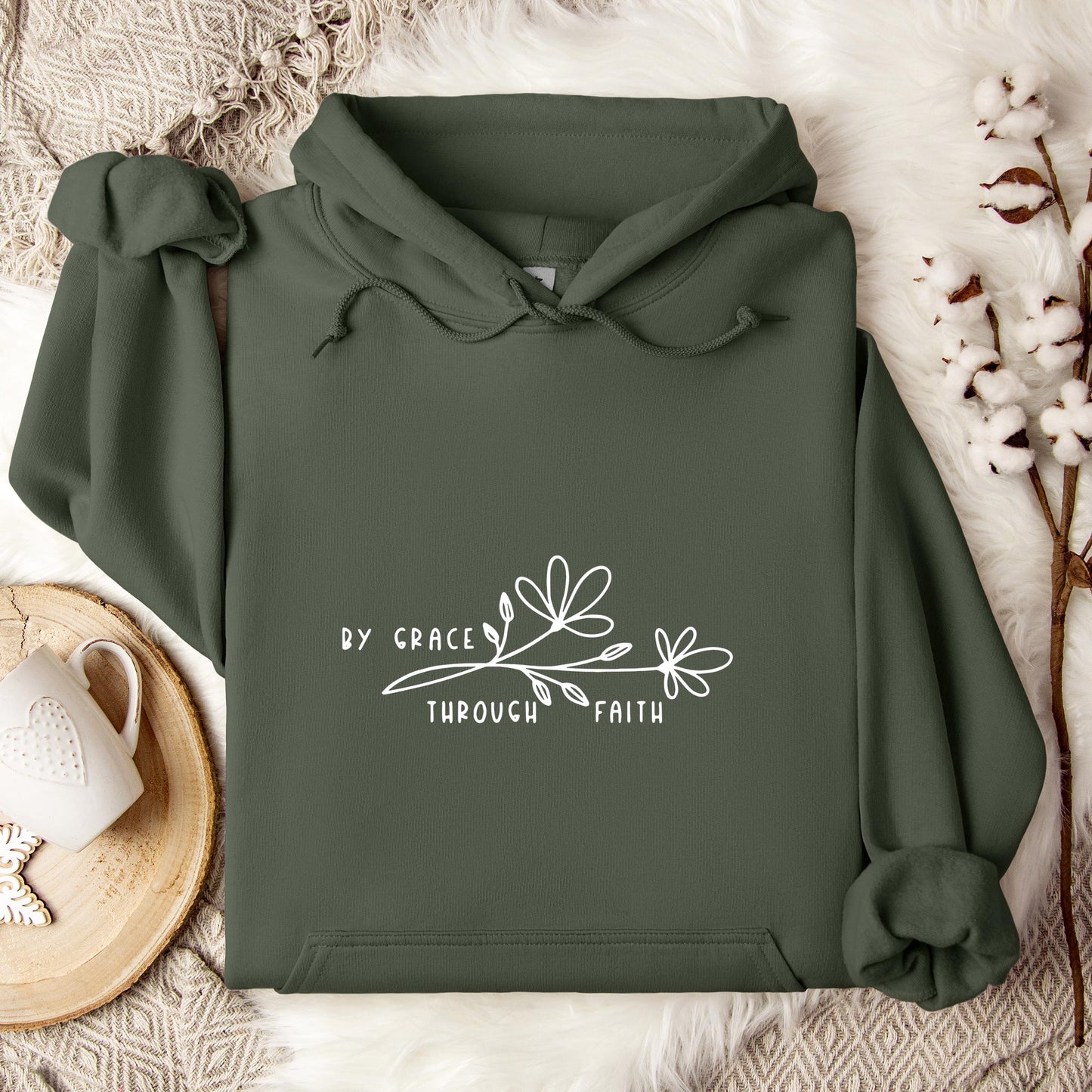 By Grace Through Faith Hoodie