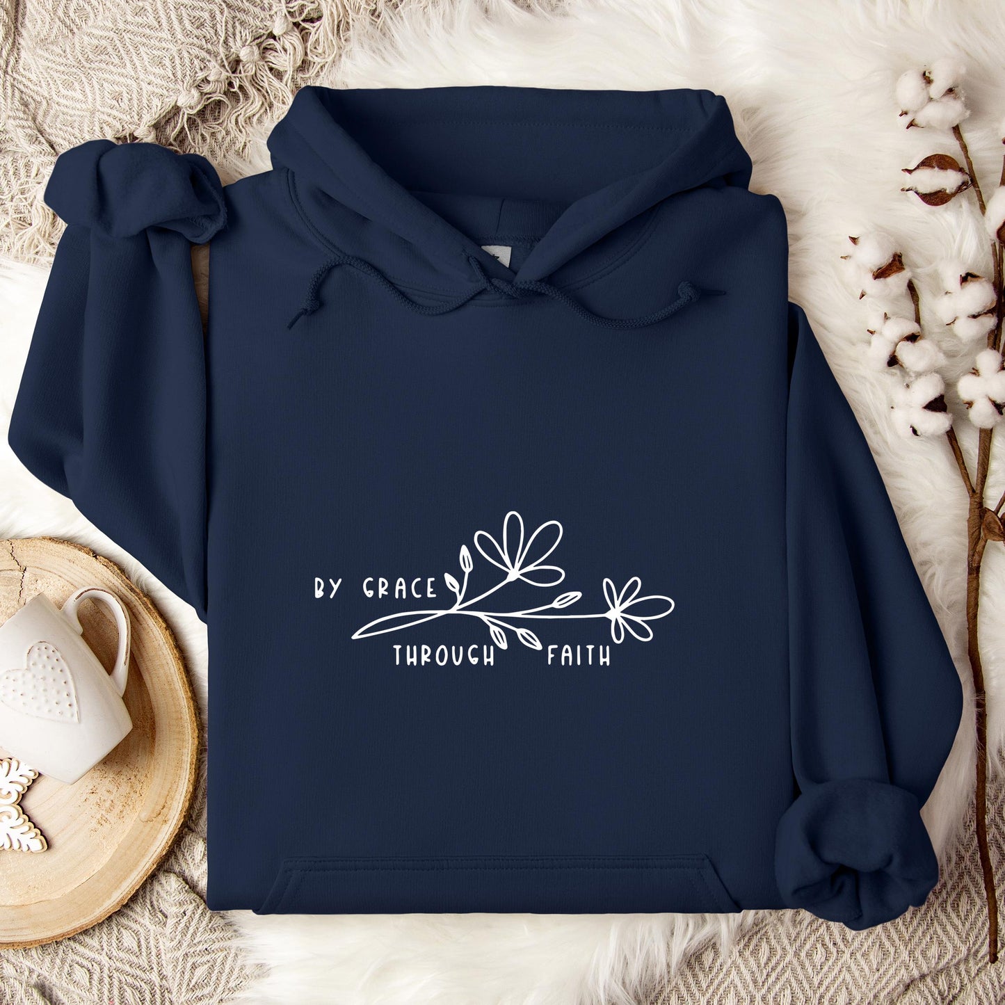 By Grace Through Faith Hoodie
