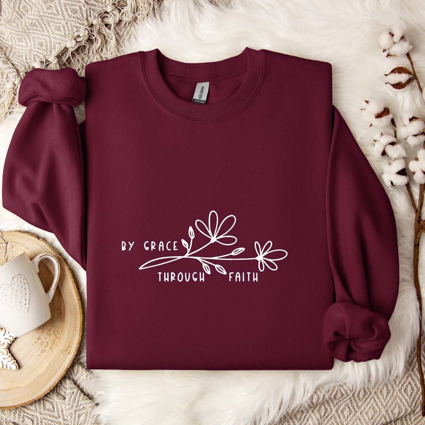 By Grace Through Faith Sweatshirt