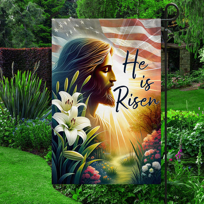 FLAGWIX  Easter Day Jesus He Is Risen Flag