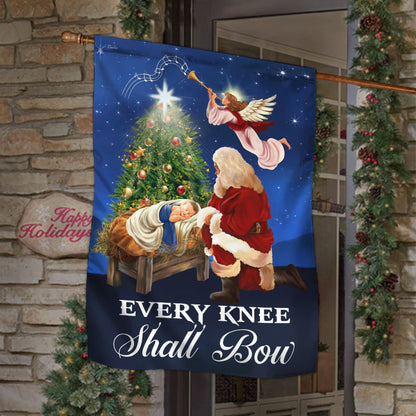 Baby Jesus Flag Every Knee Shall Bow
