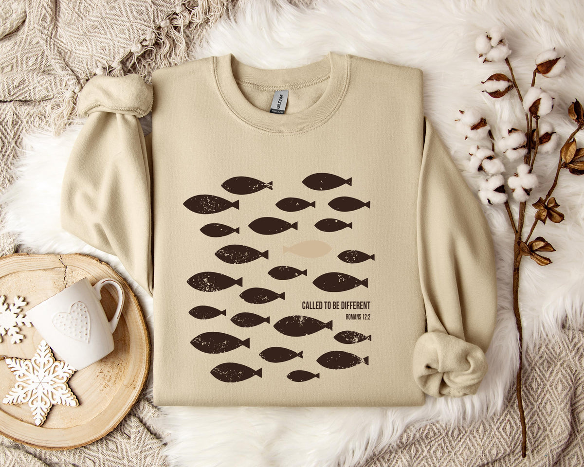 Called To Be Different Romans 12.2 Sweatshirt
