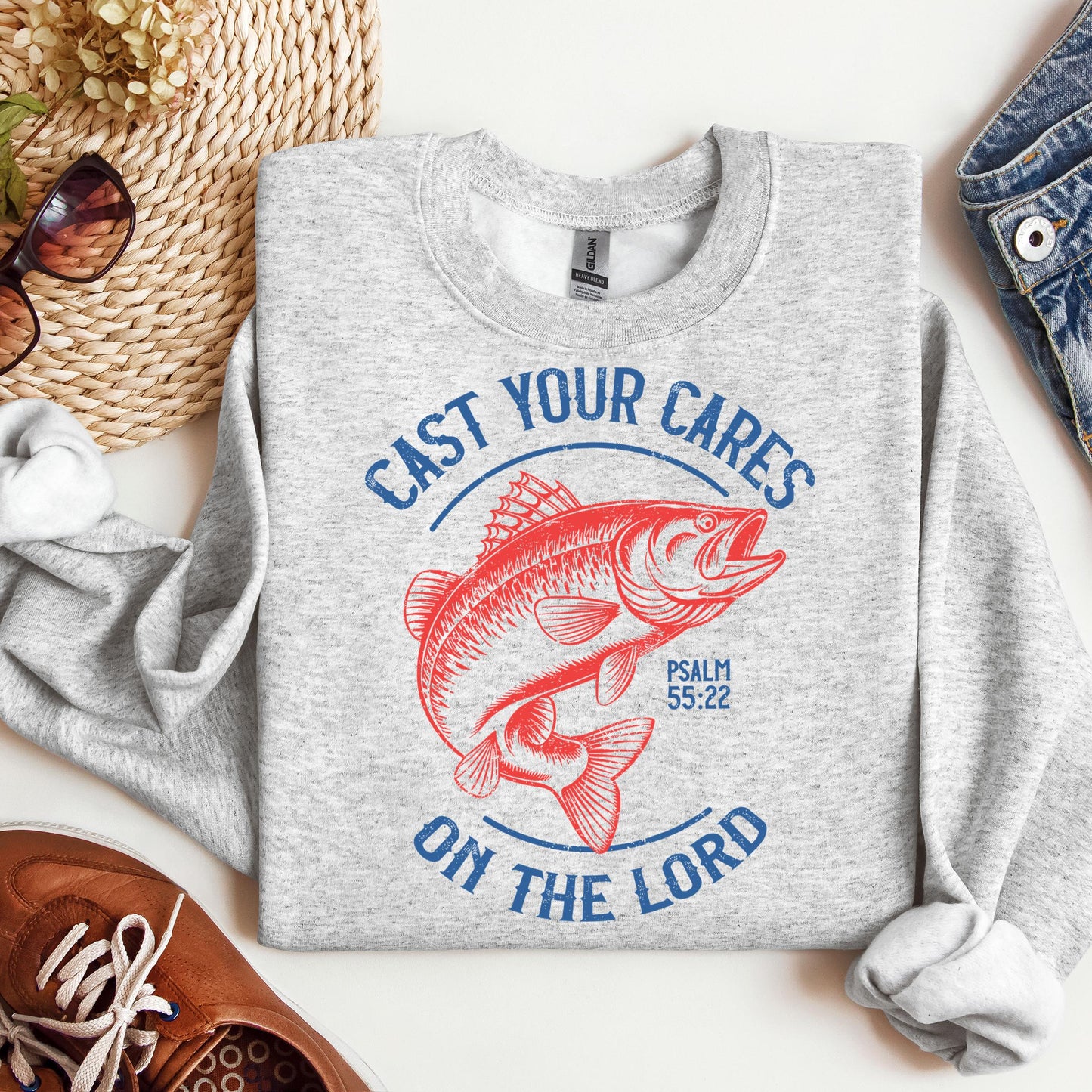Cast Your Cares On The Lord Psalm 55.22 01